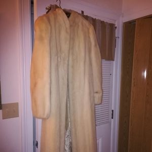 Tourmaline mink coat